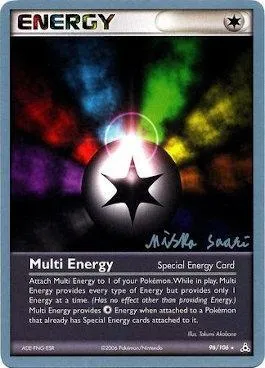 Énergies multiples, carte Pokémon WCD06 096-2 — extension World Championship Decks 2006