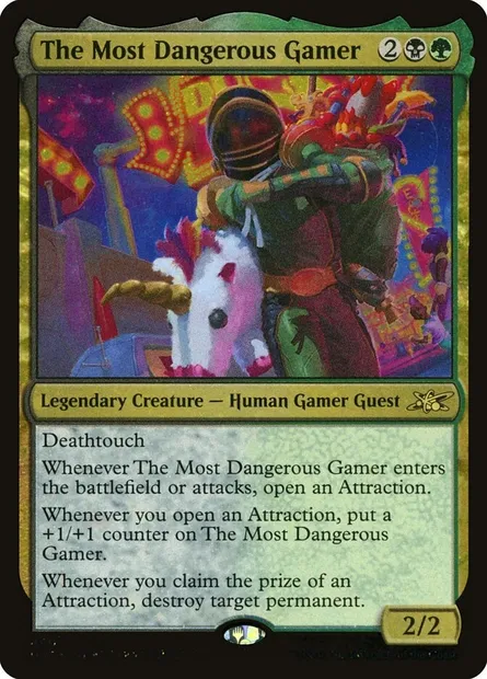 The Most Dangerous Gamer, Magic card UNF 460 — Unfinity set