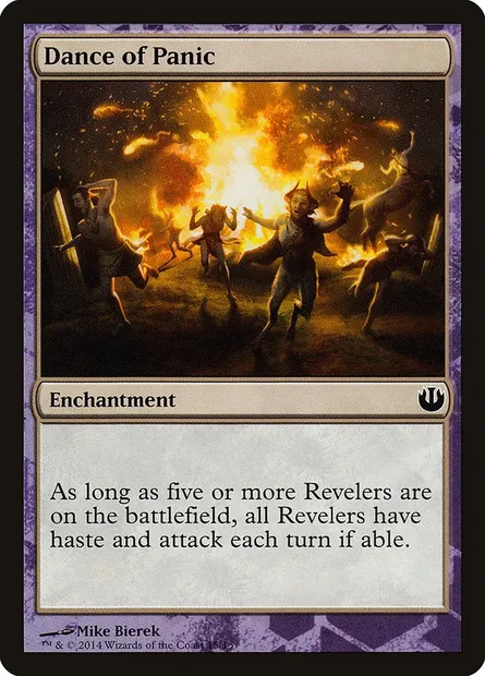 Dance of Panic, Magic card TDAG 15 — Defeat a God set
