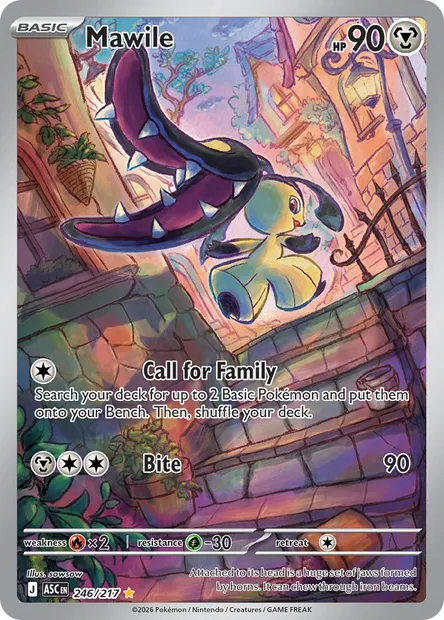 Mawile, Pokémon card ASC 246 — Ascended Heroes set
