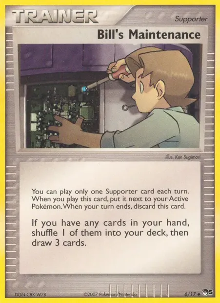 Entretien de Léo, carte Pokémon P5 6 — extension POP Series 5