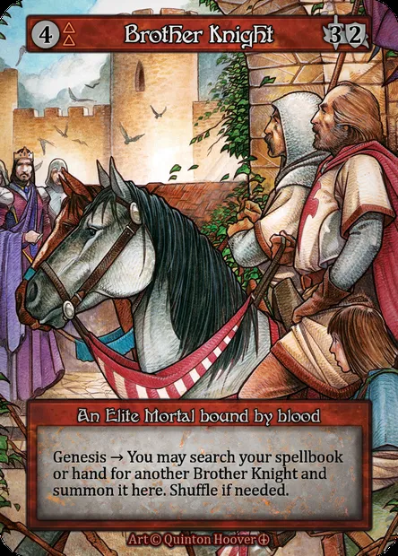 Brother Knight, carte Sorcery ATH 012 — extension Arthurian Legends