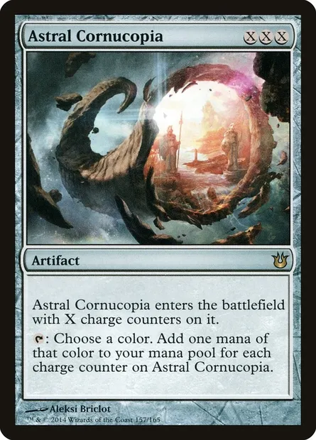 Astral Cornucopia, Magic card BNG 157 — Born of the Gods set