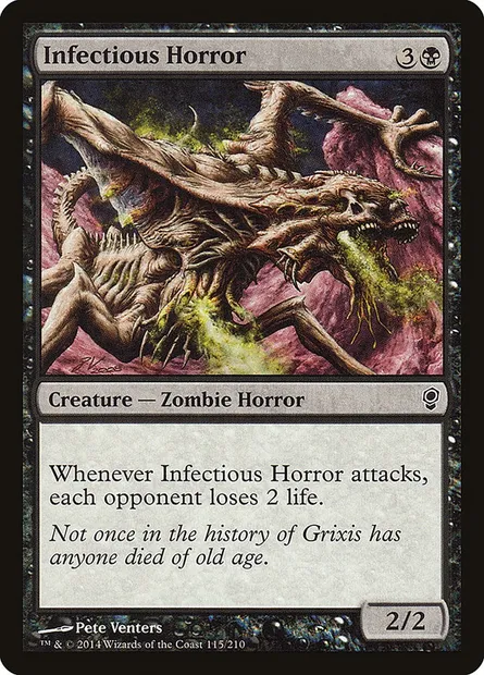 Infectious Horror, Magic card CNS 115 — Conspiracy set