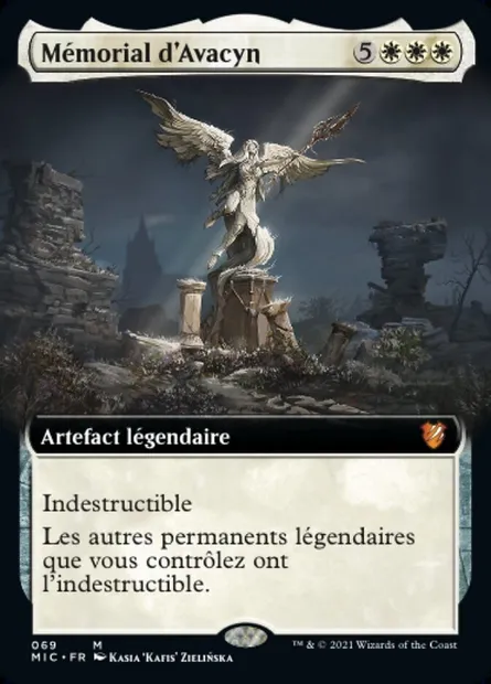 Mémorial d'Avacyn, carte Magic MIC 69 — extension Midnight Hunt Commander