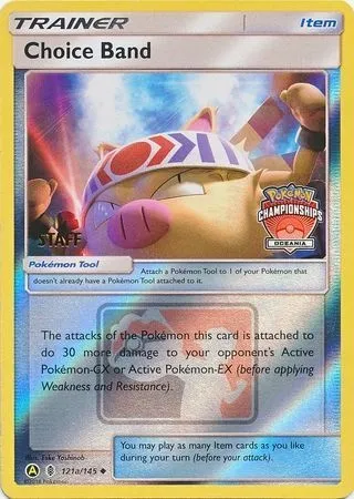 Choice Band, Pokémon card LGP 121a-2 — League Promos set
