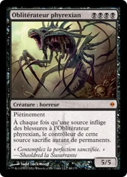 Oblitérateur phyrexian, carte Magic NPH 68 — extension La Nouvelle Phyrexia