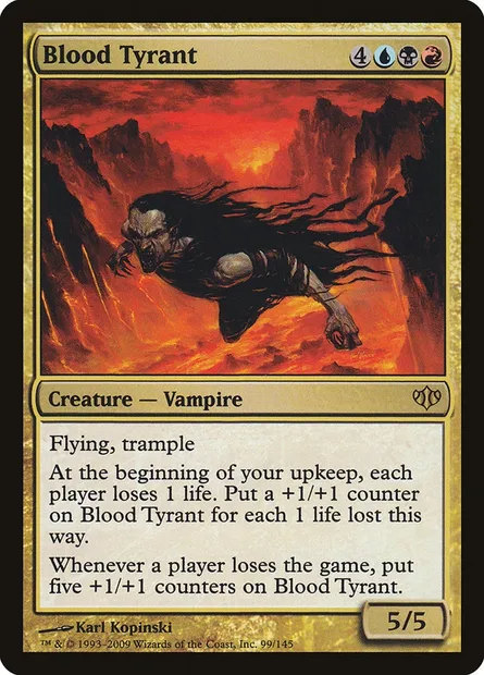 Blood Tyrant, Magic card CON 99 — Conflux set