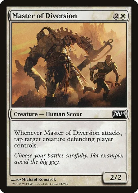 Master of Diversion, Magic card M14 24 — Magic 2014 set