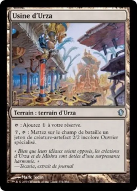 Usine d'Urza, carte Magic C13 331 — extension Commander 2013