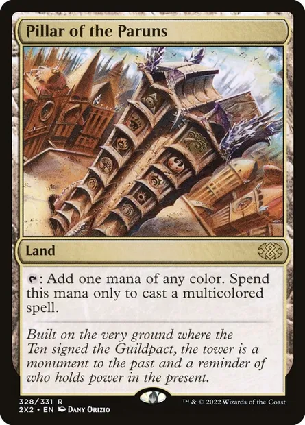 Pillar of the Paruns, Magic card 2X2 328 — Double Masters 2022 set