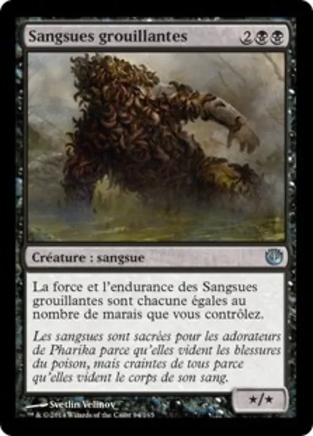 Sangsues grouillantes, carte Magic JOU 84 — extension Incursion dans Nyx