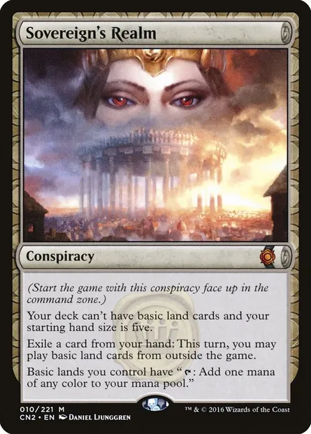 Sovereign's Realm, carte Magic CN2 10 — extension Conspiracy: Take the Crown