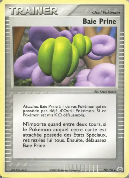 Baie Prine, carte Pokémon EM 78 — extension EX Émeraude