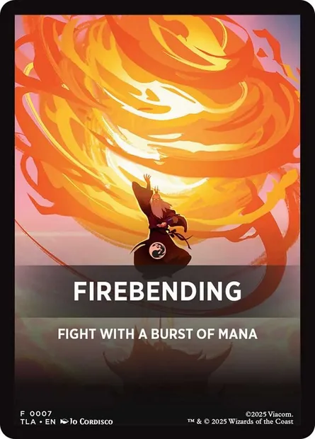 Firebending, Magic card FTLA 7 — Avatar: The Last Airbender Beginner Box Front Cards set