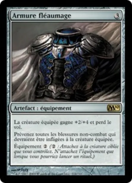 Armure fléaumage, carte Magic M10 214 — extension Magic 2010