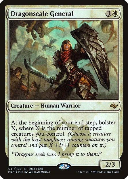 Dragonscale General, Magic card PFRF 11 — Fate Reforged Promos set