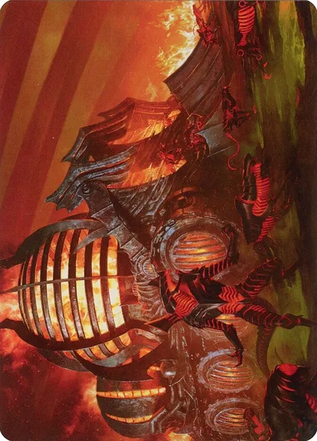 Urabrask's Forge // Urabrask's Forge, Magic card AONE 37 — Phyrexia: All Will Be One Art Series set