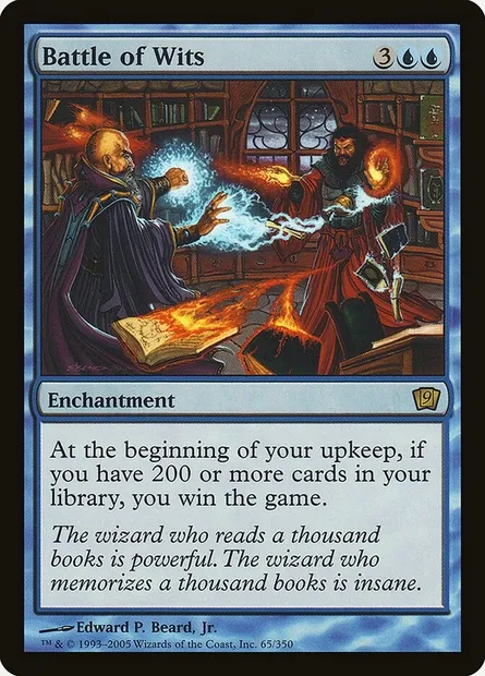 Battle of Wits, Magic card 9ED 65★ — Ninth Edition set