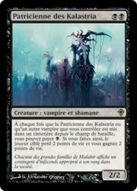 Patricienne des Kalastria, carte Magic WWK 59 — extension Worldwake