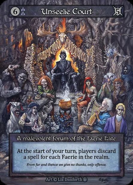 Unseelie Court, Sorcery card ATH 107 — Arthurian Legends set