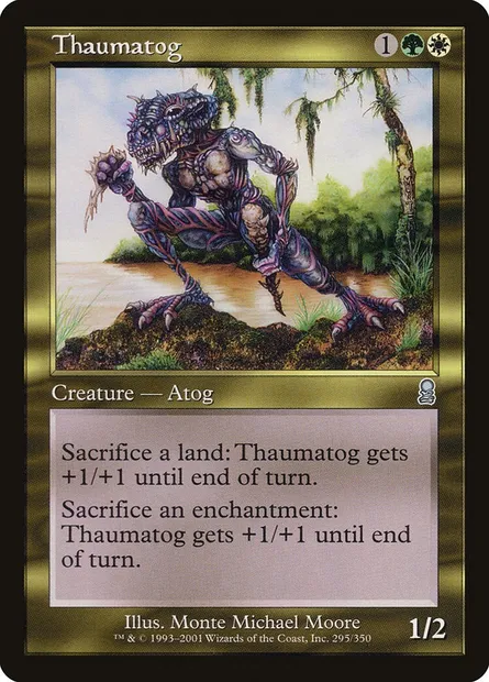 Thaumatog, carte Magic ODY 295 — extension Odyssée