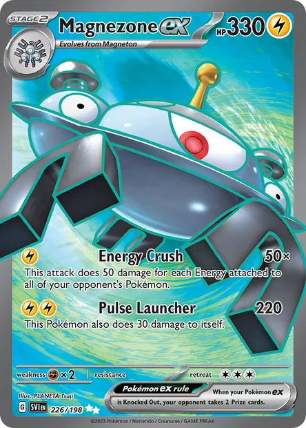 Magnezone ex, Pokémon card SVI 226 — Scarlet & Violet set