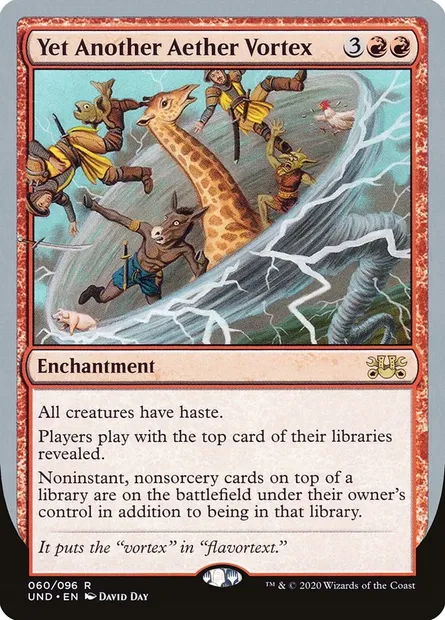 Yet Another Aether Vortex, Magic card UND 60 — Unsanctioned set