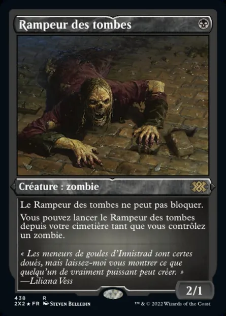 Rampeur des tombes, carte Magic 2X2 438 — extension Double Masters 2022