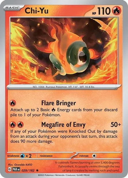 Chi-Yu, Pokémon card TDX 029h — Theme Deck & Blisters Exclusives set