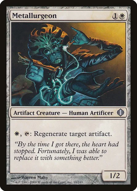 Metallurgeon, Magic card ALA 19 — Shards of Alara set