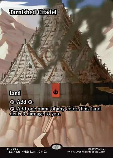 Tarnished Citadel, Magic card TLE 59 — Avatar: The Last Airbender Eternal set