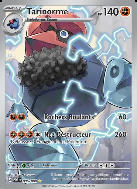 Tarinorme, carte Pokémon POR 096 — extension Équilibre Parfait