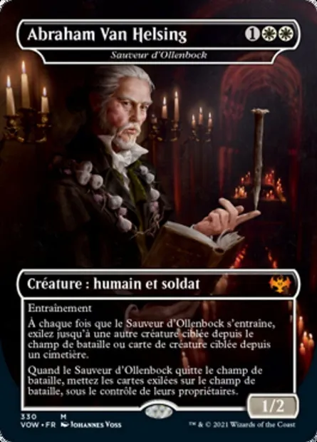 Sauveur d'Ollenbock, carte Magic VOW 330 — extension Innistrad : noce écarlate