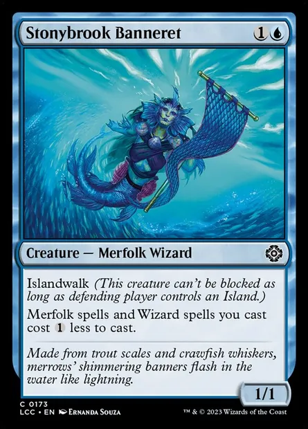Stonybrook Banneret, Magic card LCC 173 — The Lost Caverns of Ixalan Commander set