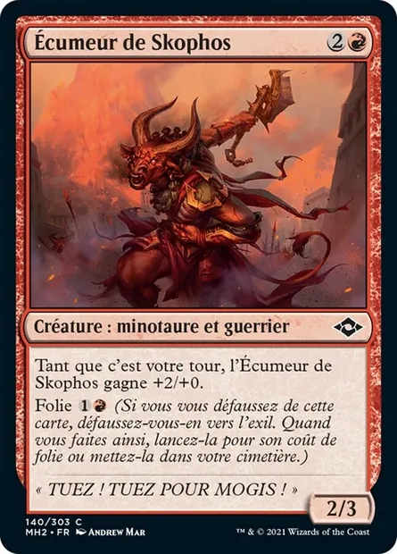 Écumeur de Skophos, carte Magic MH2 140 — extension Horizons du Modern 2