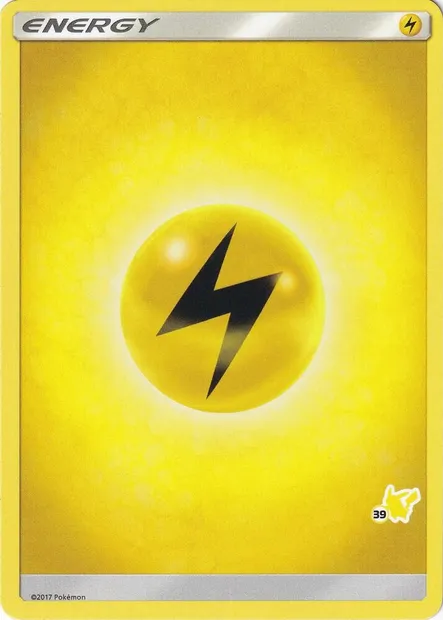 Lightning Energy, Pokémon card BA20 39p — Battle Academy 2020 set
