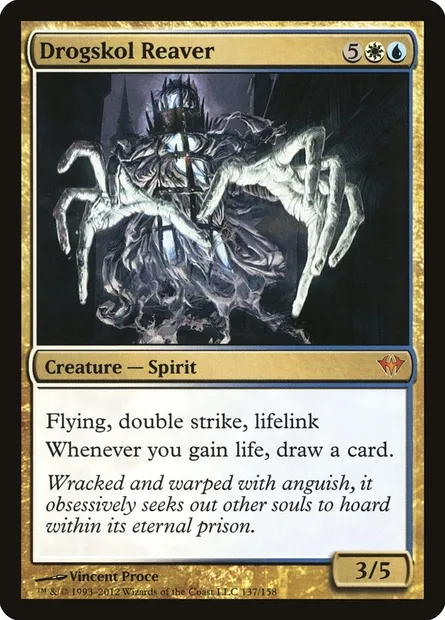 Drogskol Reaver, Magic card DKA 137 — Dark Ascension set
