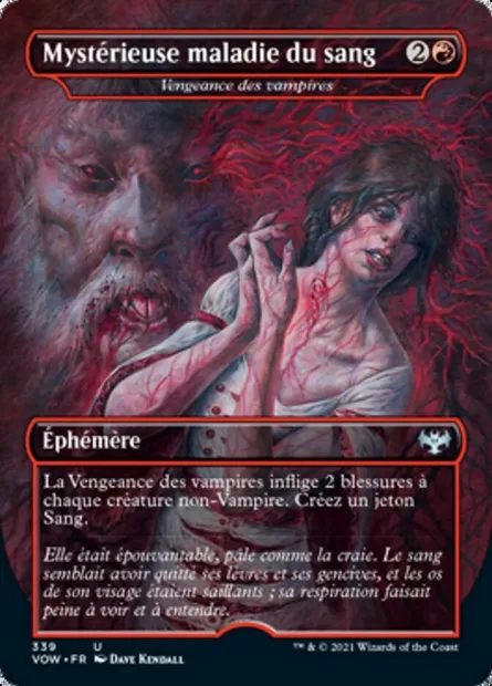 Vengeance des vampires, carte Magic VOW 339 — extension Innistrad : noce écarlate