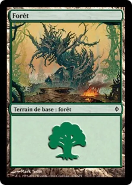Forêt, carte Magic NPH 174 — extension La Nouvelle Phyrexia