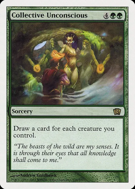 Inconscient collectif, carte Magic 8ED 238 — extension Huitième Edition