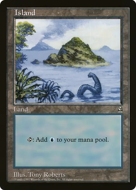 Île, carte Magic OLEP 2 — extension Oversized League Prizes