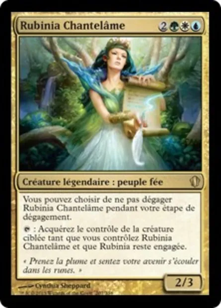 Rubinia Chantelâme, carte Magic C13 207 — extension Commander 2013