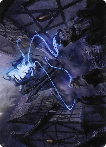 Dreamshackle Geist // Dreamshackle Geist, Magic card AVOW 22 — Crimson Vow Art Series set