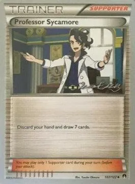Professor Sycamore, Pokémon card WCD16 107 — World Championship Decks 2016 set