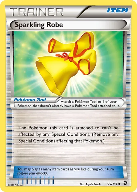 Sparkling Robe, Pokémon card FFI 99 — Furious Fists set