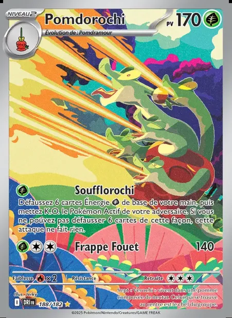 Pomdorochi, carte Pokémon DRI 188 — extension Rivalités Destinées