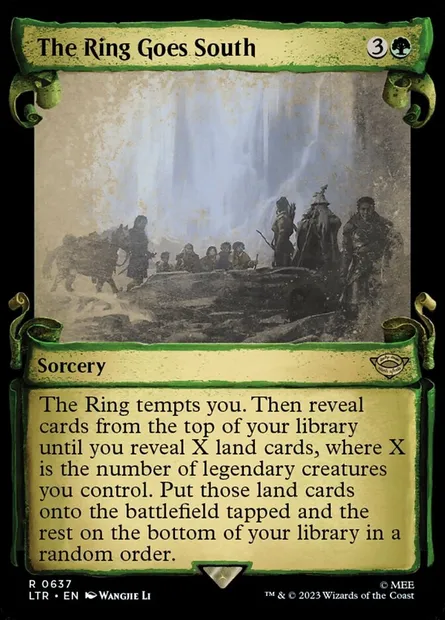 The Ring Goes South, Magic card LTR 637 — The Lord of the Rings: Tales of Middle-earth set