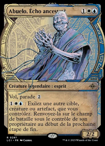 Abuelo, Écho ancestral, carte Magic LCI 297 — extension The Lost Caverns of Ixalan