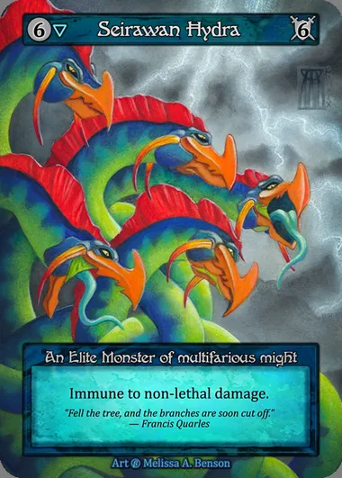 Seirawan Hydra, Sorcery card BET 150 — Beta set